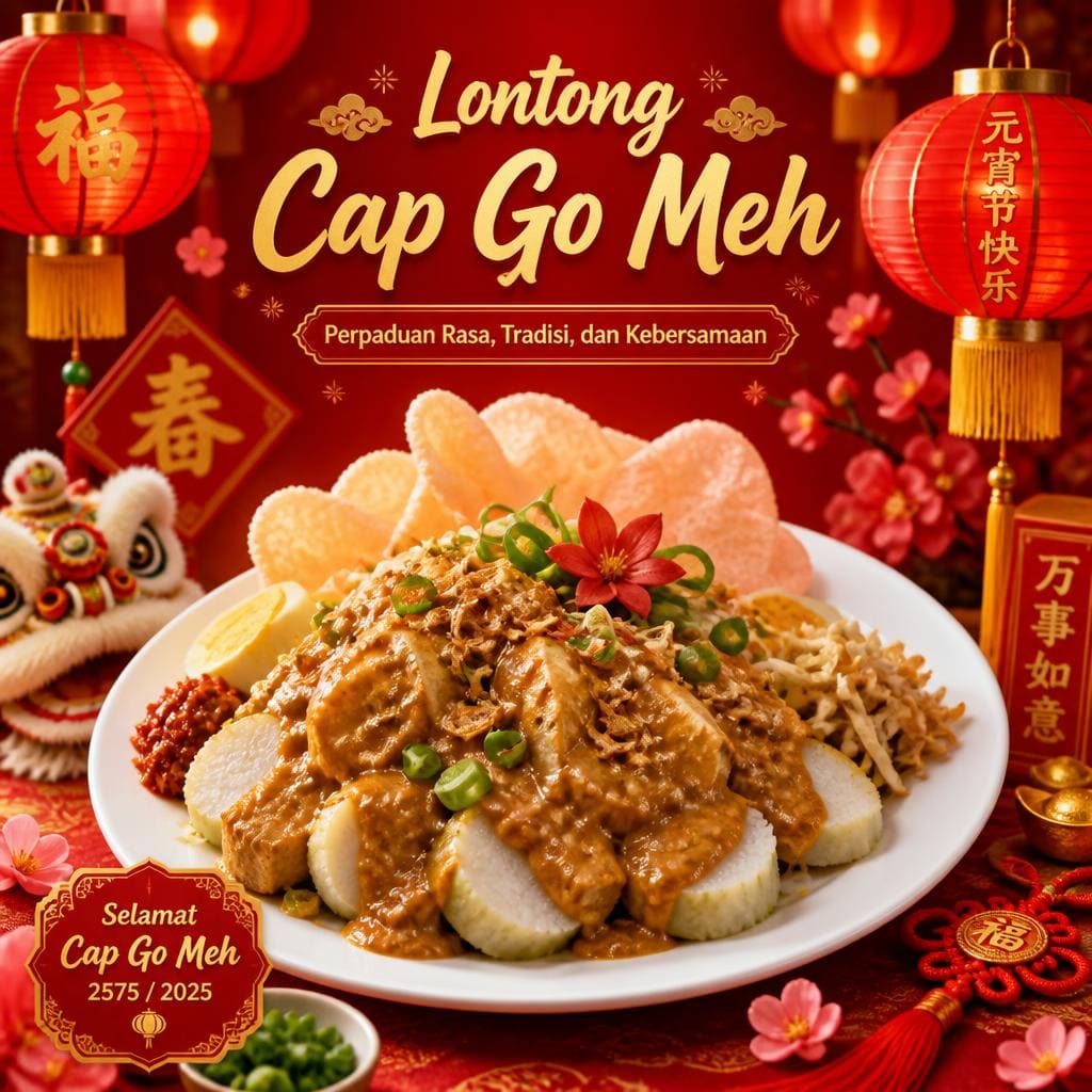 Lontong Cap Go Meh dari Sate Khas Senayan